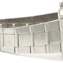 Pre Owned Bvlgari Black Stainless Steel LC 35 S Diagono Automatic Men's Wristwatch 35 mm