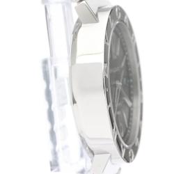 Bvlgari Black Stainless Steel Bvlgari Bvlgari BB38SS Automatic Men's Wristwatch 38 mm