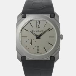Grey Titanium Octo Finissimo BGO40TXT Automatic Men's Wristwatch 40