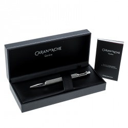 Caran D'Ache Varius Ivanhoe Silver Plated Ballpoint Pen