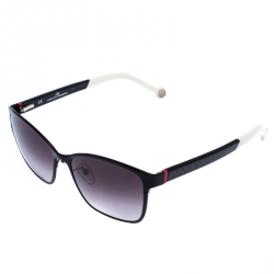 Carolina Herrera Black/White Gradient SHE067 Square Sunglasses
