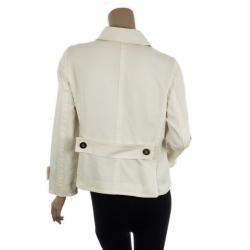 Pre Owned Carolina Herrera Cotton Jacket XS