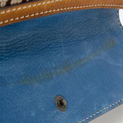 Pre Owned Carolina Herrera Monogram Canvas and Leather Continental Wallet