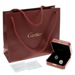 Pre Owned Cartier Middle East Exclusivities Mashrabiya Motif Nephrite Jade Silver Cufflinks