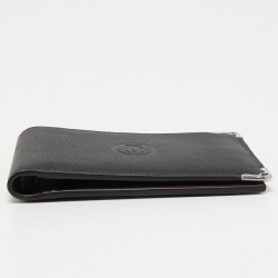 Cartier Black Leather Must De Cartier 6CC Bifold Wallet