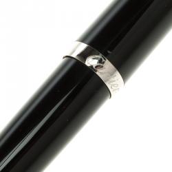 مملوكة مسبقًا قلم جاف كارتييه رودستر دو كارتييه بلاديوم رزين أسود