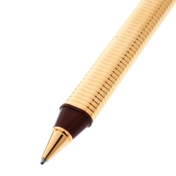 مملوكة مسبقًا Cartier Vintage Must de Cartier Stylos Oval Gold Plated Ballpoint Pen