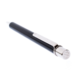 Pre Owned Cartier Black Lacquer Must de Cartier Ballpoint Pen