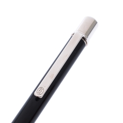 Pre Owned Cartier Black Lacquer Must de Cartier Ballpoint Pen