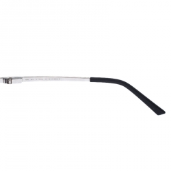 Cartier Silver Santos De Cartier Polarized Aviator Sunglasses