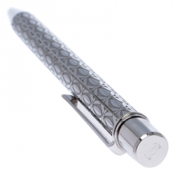 Pre Owned Cartier C De Cartier Palladium Finish Ballpoint Pen