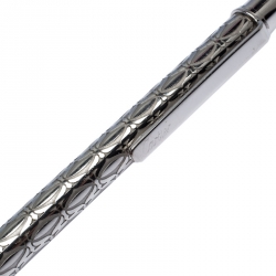 Pre Owned Cartier C De Cartier Palladium Finish Ballpoint Pen