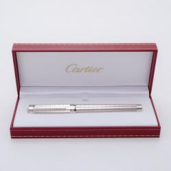 Pre Owned Cartier Pasha Platinum Finish Ballpoint 