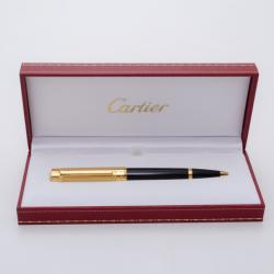 Pre Owned Cartier Pasha Gold Plated Top Ballpoint