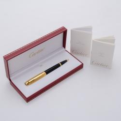 Pre Owned Cartier Pasha Gold Plated Top Ballpoint