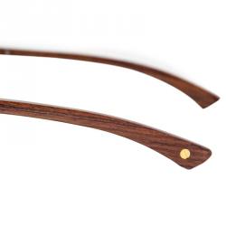 Cartier Silver Santos De Cartier Aviators