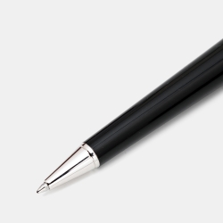 مملوكة مسبقًا Cartier Santos de Cartier Black Composite Two Tone Ballpoint Pen