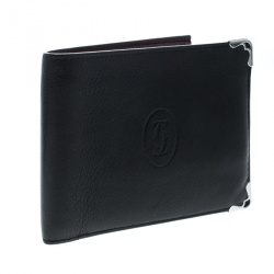 مملوكة مسبقًا Cartier Leather Must De Cartier Bifold Wallet