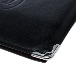 مملوكة مسبقًا Cartier Leather Must De Cartier Bifold Wallet