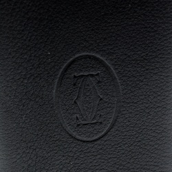 Pre Owned حافظة بطاقات كارتييه ماست دو كارتييه جلد سوداء