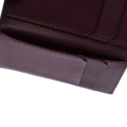 مملوكة مسبقًا Cartier Black Leather Must De Cartier Card Holder