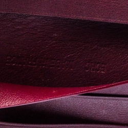 مملوكة مسبقًا محفظة بطيتين كارتييه مارسيلو دي كارتييه جلد سوداء