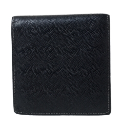 مملوكة مسبقًا Cartier Cartier Black Leather Must De Cartier Bifold Wallet