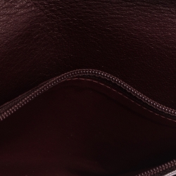 Pre Owned Cartier Burgundy Leather Must de Cartier Continental Wallet