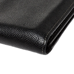 Pre Owned محفظة كارتييه طية مزدوجة سنتوز دو كارتييه جلد بنية