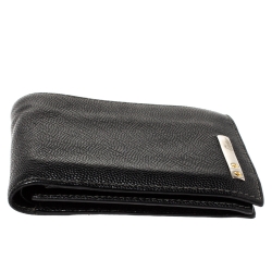 Pre Owned محفظة كارتييه طية مزدوجة سنتوز دو كارتييه جلد بنية