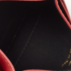 Cartier Red Leather Guirlande de Cartier Card Holder