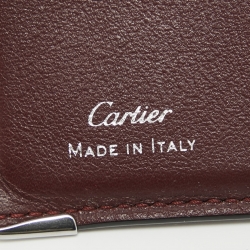 Cartier Black Leather Must de Cartier Business Card Holder