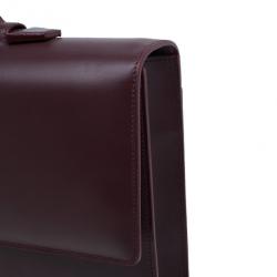 Cartier Crimson Leather Pasha Briefcase