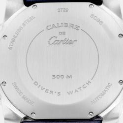 Cartier Calibre Diver Blue Dial Steel Men's Watch WSCA0010