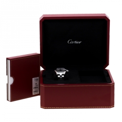 Pre Owned Cartier Silver Stainless Steel Roadster XL GMT 2722 Men's Wristwatch 42 mm