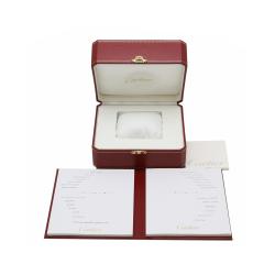 Pre Owned Cartier Silver 18K Rose Gold And Stainless Steel Calible De Chronograph W7100042 Men's Wristwatch 42 MM