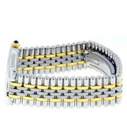 مملوكة مسبقًا Must de Cartier 21 1330 Silver Dial Two Tone Steel Quartz Unisex Watch 31 MM