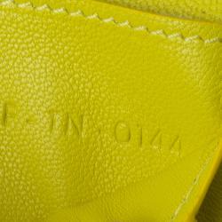 Pre Owned Celine Black Leather Medium Zipped Around Wallet