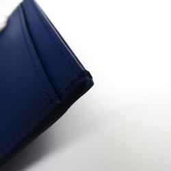 Pre Owned Celine Royal Blue Leather Card Case