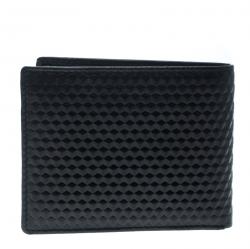 Pre Owned Cerruti 1881 Black Leather Cleveland Bifold Wallet