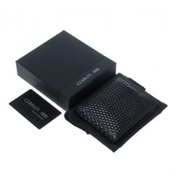 Pre Owned Cerruti 1881 Black Leather Cleveland Bifold Wallet