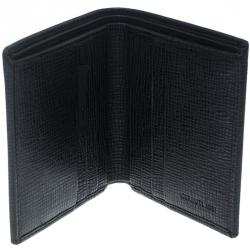 Cerruti 1881 Black Leather Chester Bifold Wallet
