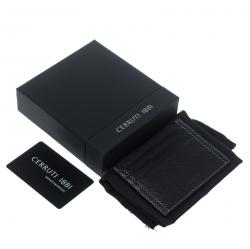 Cerruti 1881 Black Leather Montreal 6CC Card Holder