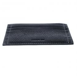Cerruti 1881 Black Leather Montreal 6CC Card Holder