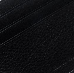 Cerruti 1881 Black Leather Montreal 6CC Card Holder