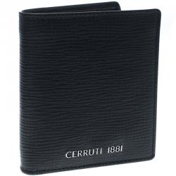 Cerruti 1881 Black Leather Chester Bifold Wallet