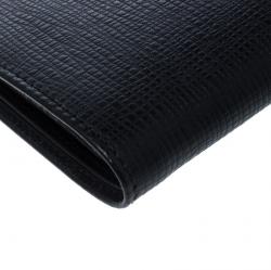 Cerruti 1881 Black Leather Chester Bifold Wallet