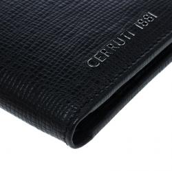 Cerruti 1881 Black Leather Chester Bifold Wallet