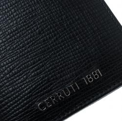Cerruti 1881 Black Leather Chester Bifold Wallet