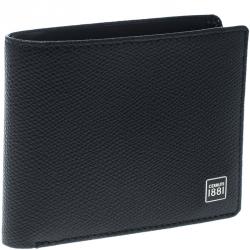 Cerruti 1881 Black Leather Hove Bifold Wallet